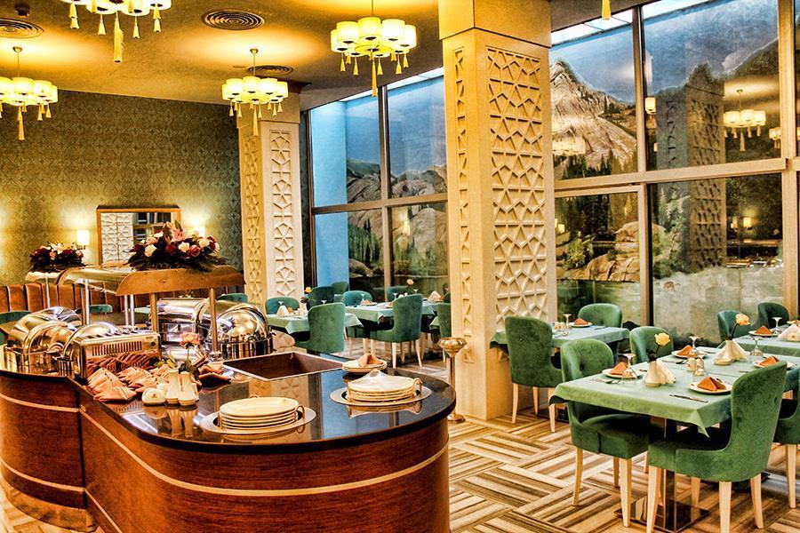 Shams Al-Basra Hotel מסעדה תמונה